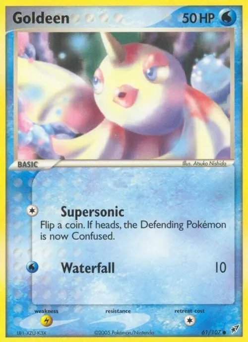 Goldeen card art