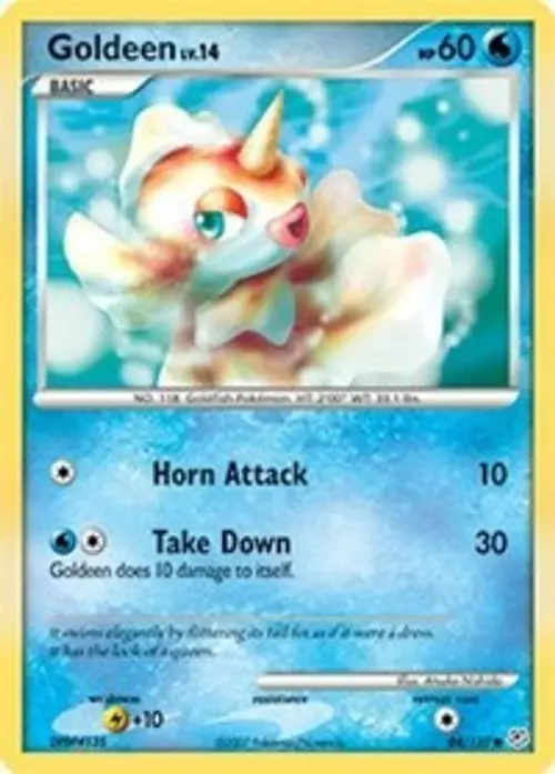 Goldeen card art