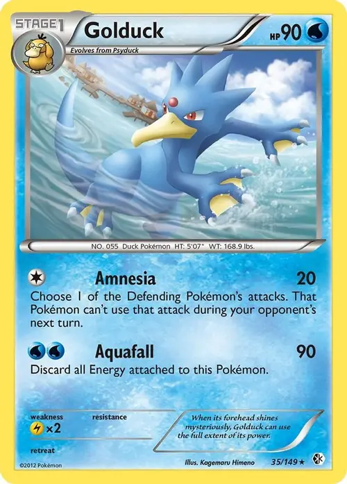 Golduck (35) card art