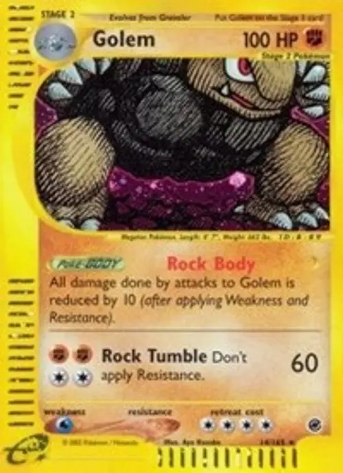 Golem (14) card art