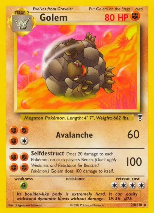 Golem card art