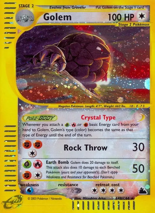 Golem card art