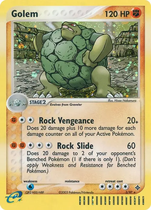 Golem card art