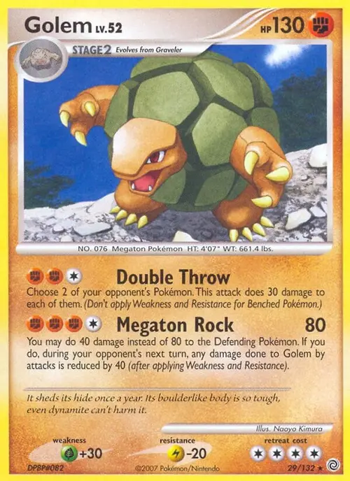 Golem card art