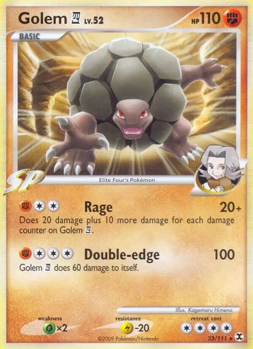 Golem E4 card art
