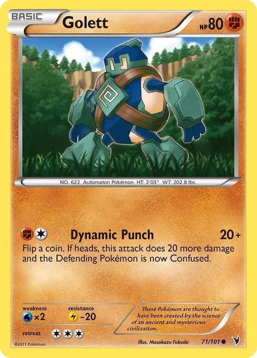 Golett card art
