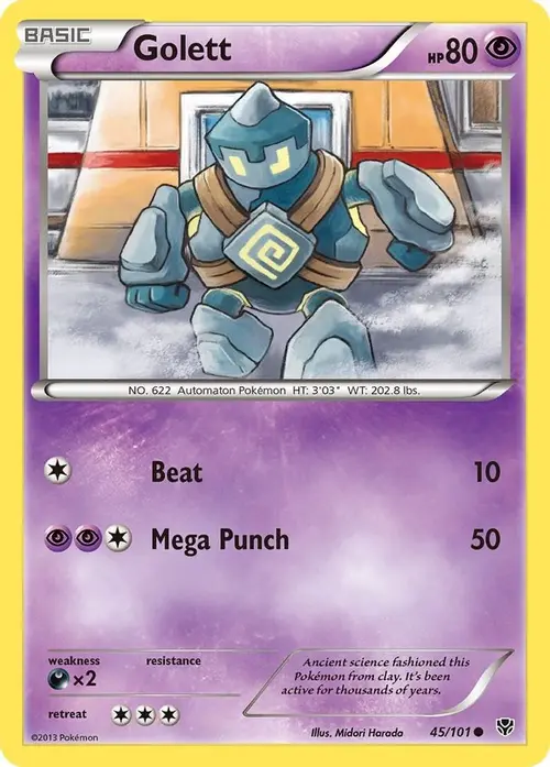 Golett card art