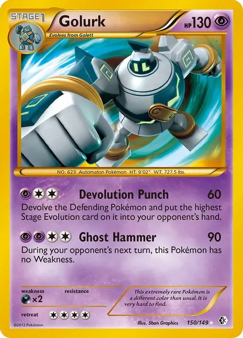 Golurk card art