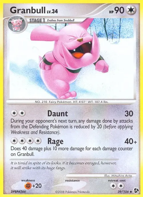 Granbull card art