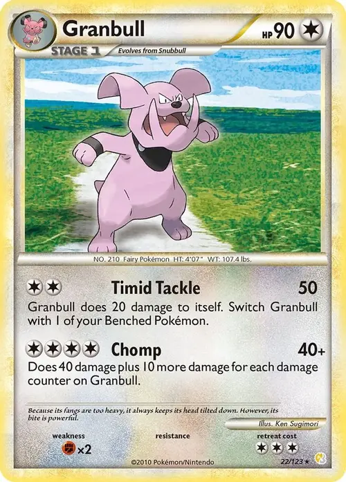Granbull card art