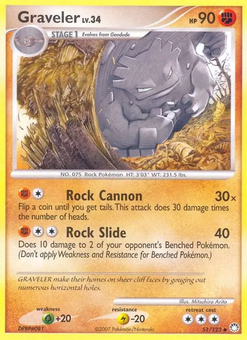 Graveler card art