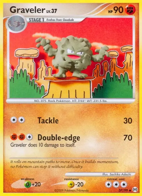 Graveler card art