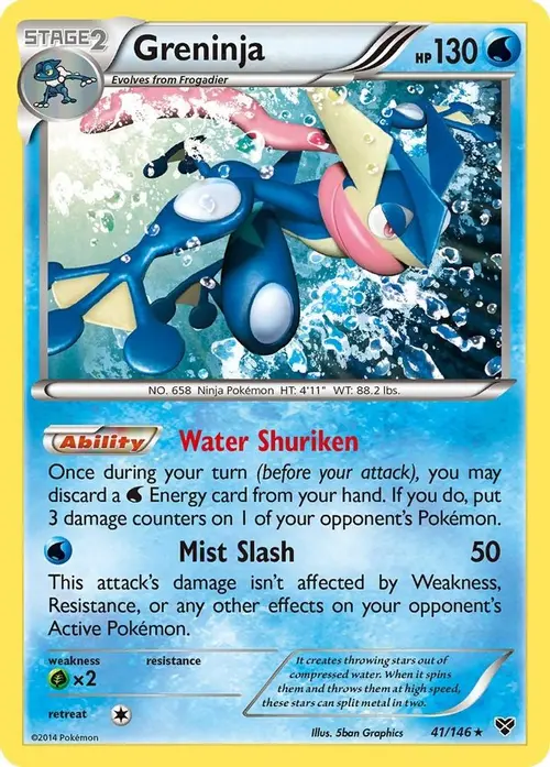 Greninja card art
