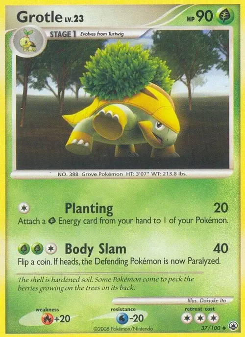 Grotle card art