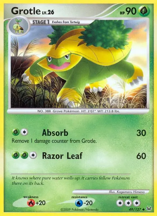 Grotle card art