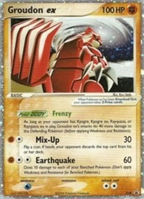 Groudon ex - 038 (EX Collector's Tins) card art