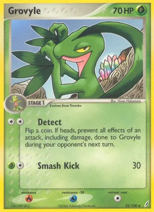 Grovyle card art
