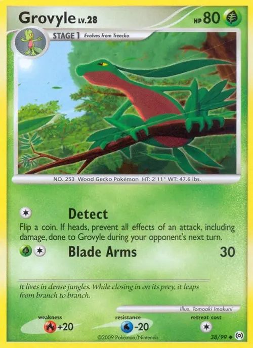 Grovyle (38) card art