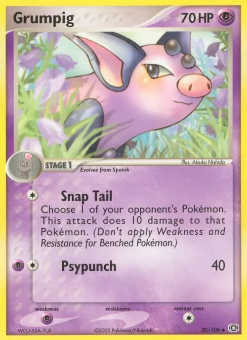 Grumpig - 030/106 card art