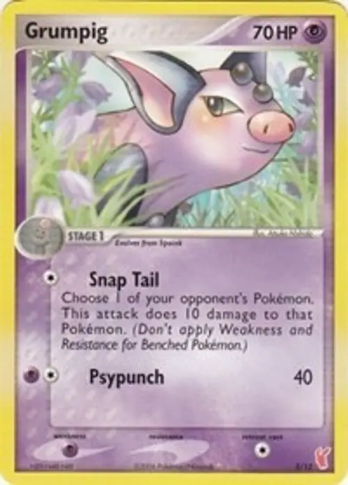 Grumpig card art