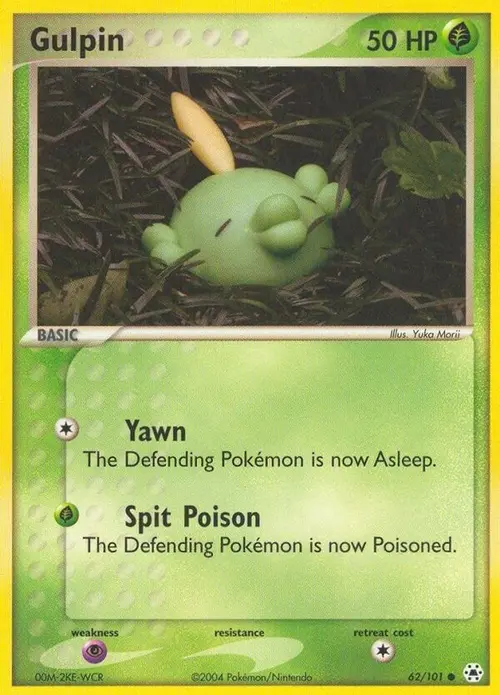 Gulpin card art