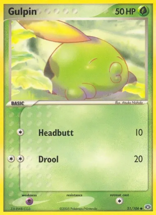 Gulpin card art