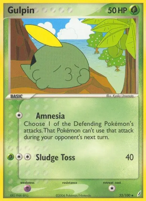 Gulpin card art