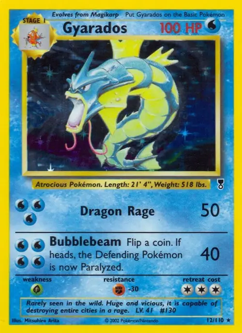 Gyarados card art