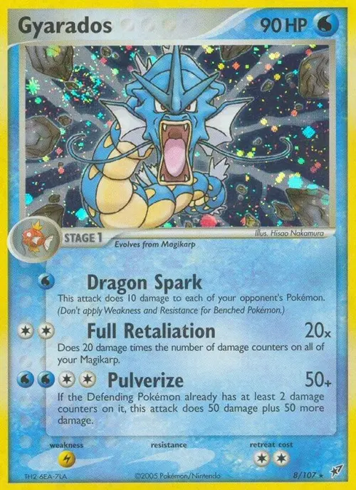 Gyarados card art