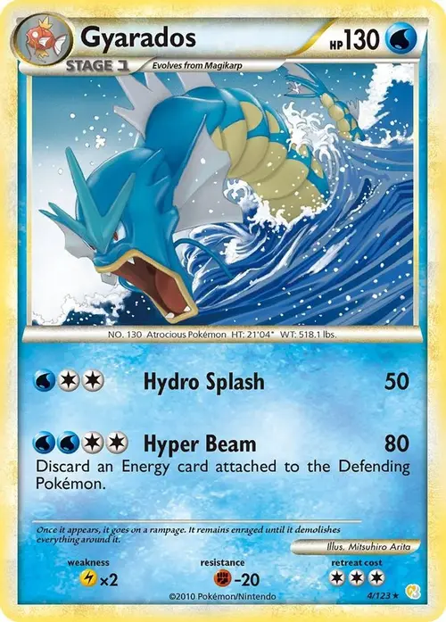 Gyarados card art