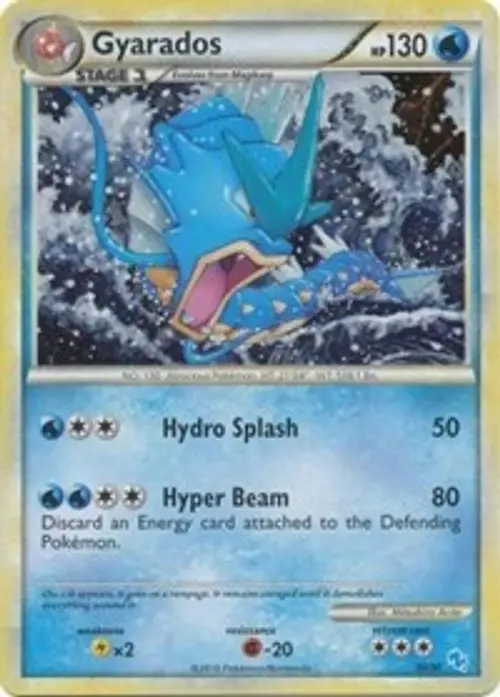 Gyarados (#30 Holo) card art