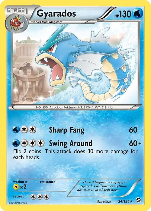 Gyarados card art