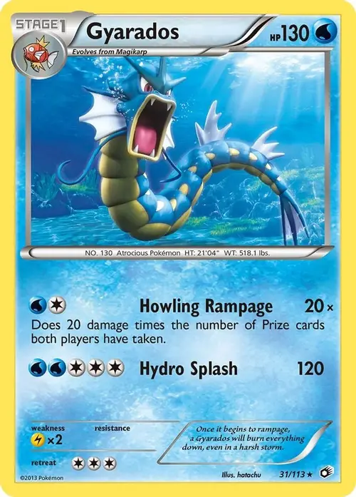 Gyarados card art