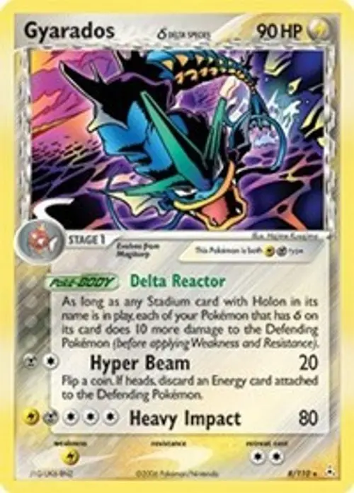 Gyarados (Delta Species) card art