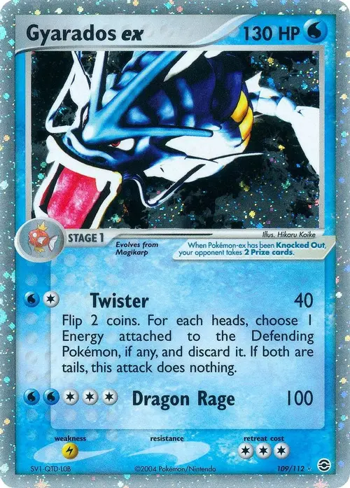 Gyarados ex card art