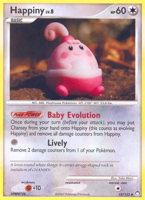 Happiny card art