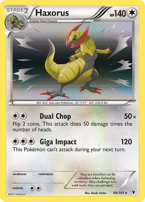 Haxorus card art