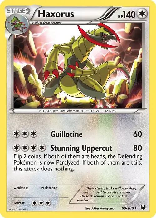 Haxorus card art