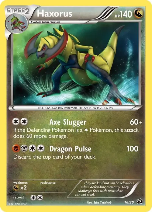 Haxorus card art