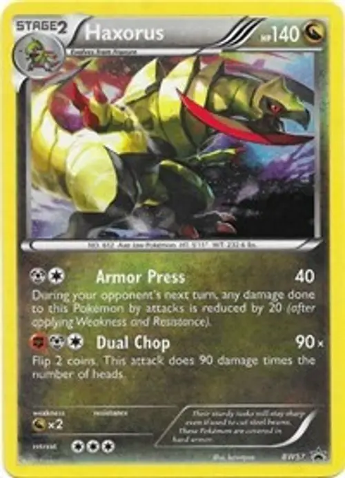 Haxorus - BW57 card art
