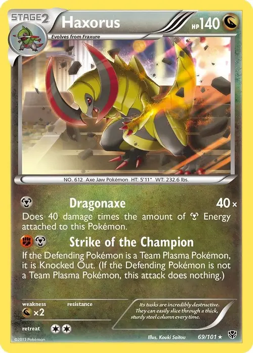Haxorus card art