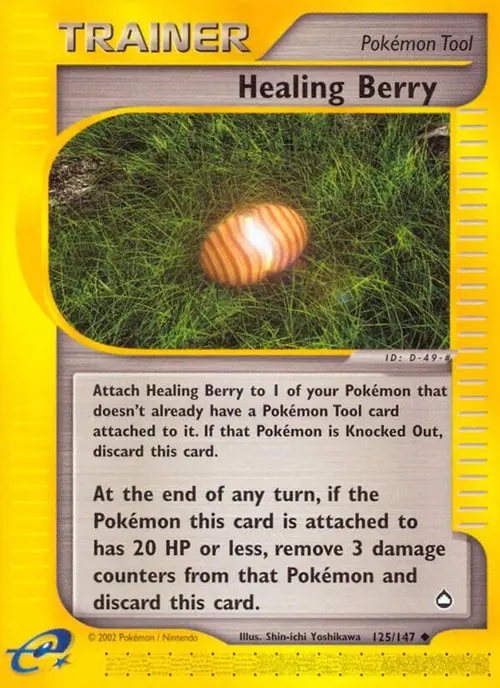 Healing Berry card art