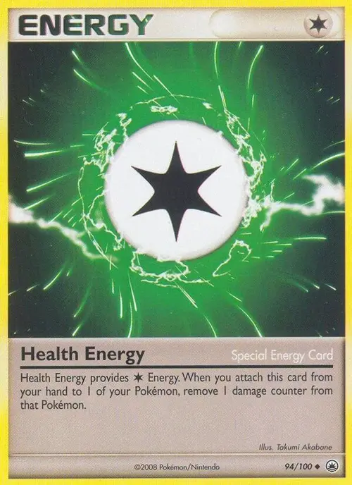 Health Energy card art
