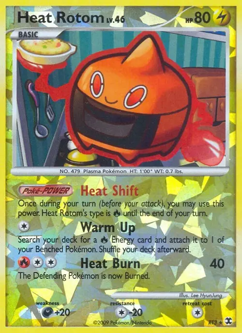 Heat Rotom card art