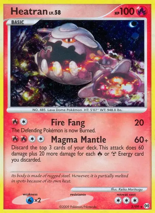 Heatran card art