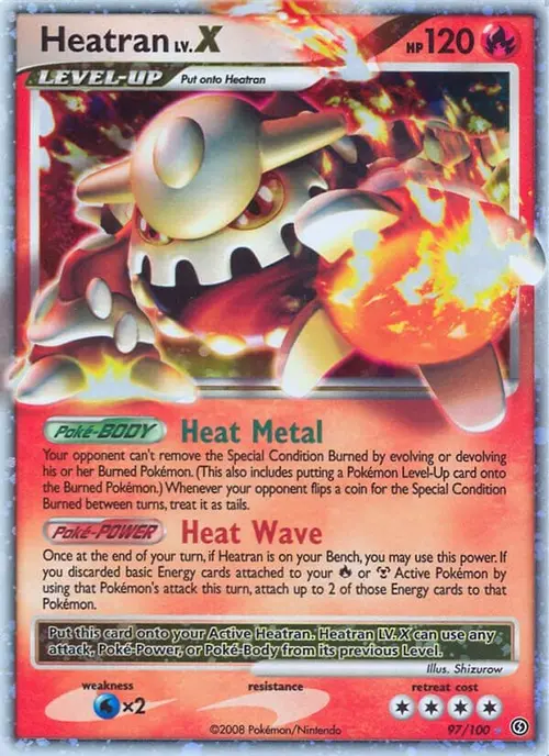 Heatran LV.X card art