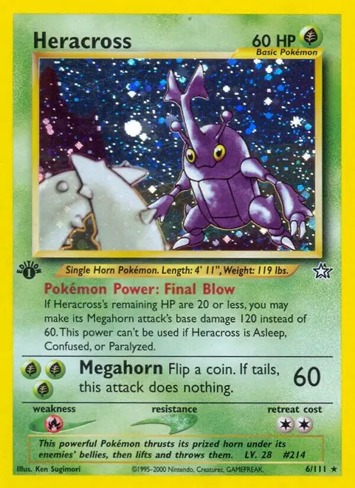 Heracross card art