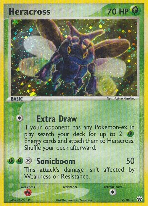 Heracross card art