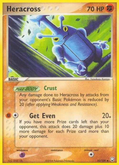 Heracross card art