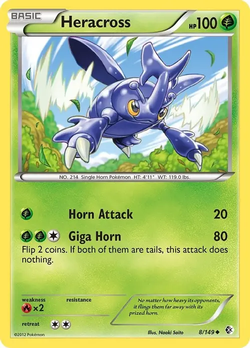 Heracross card art